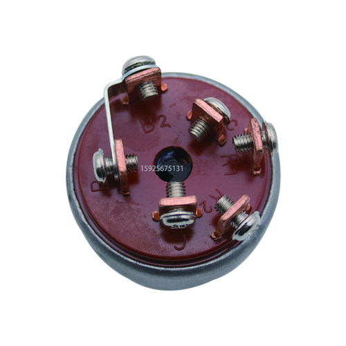 叉车专用预热点火开关 1-10吨通用型启动JK406C启动电锁钥匙叉车 - 图1