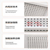 Thickened hole plate metal wall storage rack commercial shelf display cultural and creative storage hardware tools hanging wall