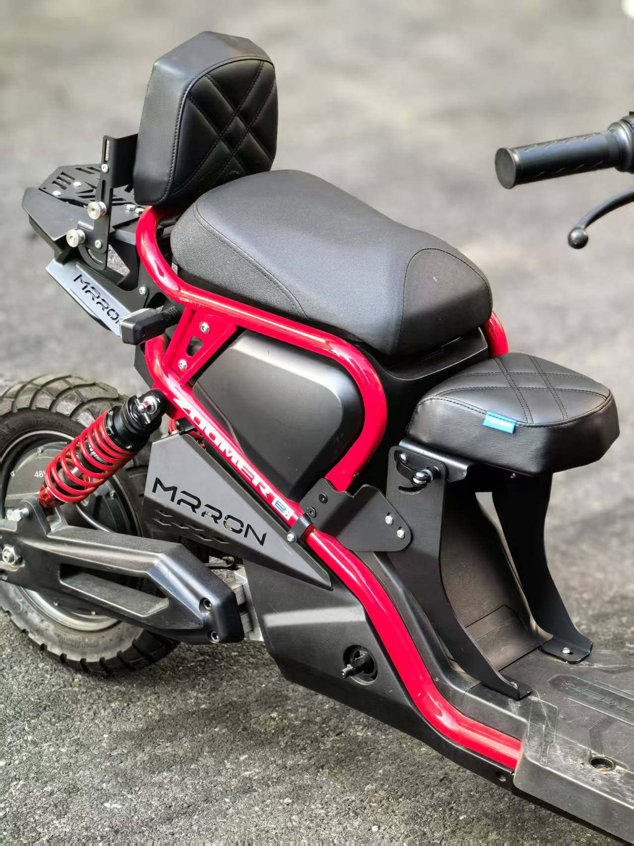 臻盟原创-本田祖玛zoomer折叠儿童座椅短尾尾架靠背加厚后折叠,淘宝优惠券,粉丝福利购,淘宝优惠卷