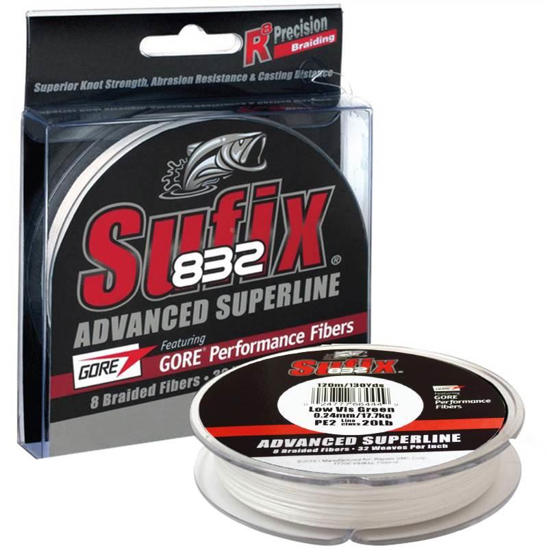 Sufix梭飞士832/131路亚线PE线超级大力马线8编进口主线顺滑远投 - 图3