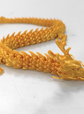 五爪金龙中国龙模型关节可动