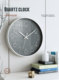Home living room simple modern quartz clock mute