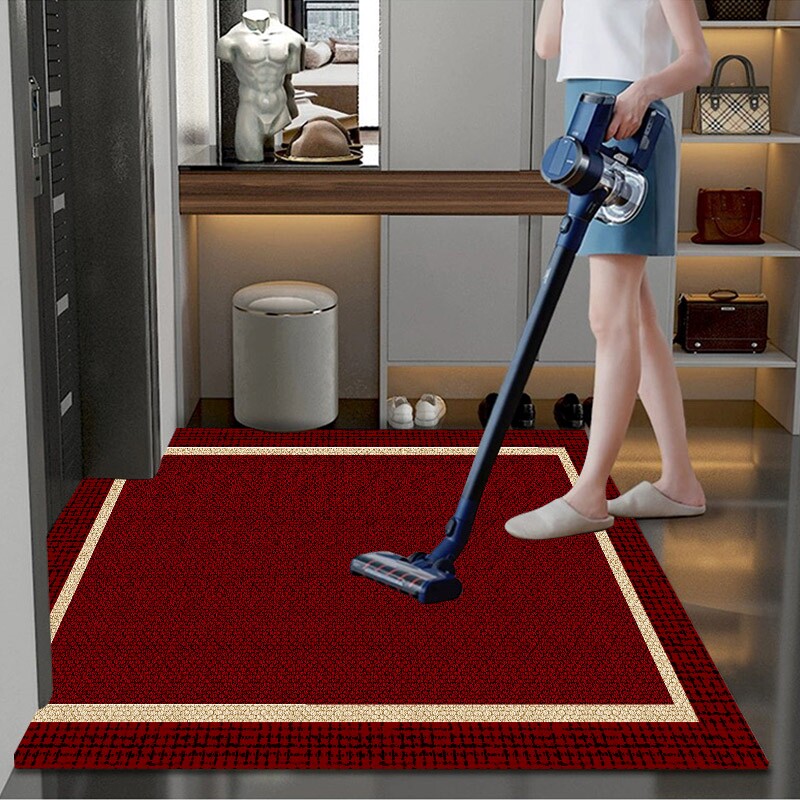 红色入户门地垫进门门口玄关吸水防滑脚垫厨房垫子客厅地毯爬爬垫,淘宝优惠券,粉丝福利购,淘宝优惠卷