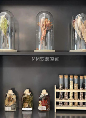 现代简约创意潮流温馨家居饰品摆件样板间阳台园艺主题标本装饰画