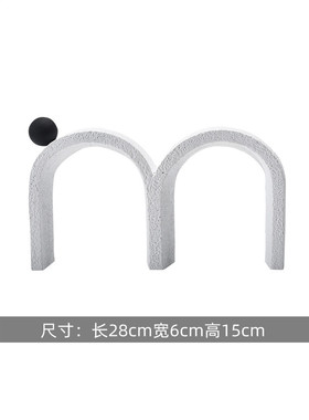 现代简约样板间儿童房软装摆件女孩房床头柜书桌创意搭配组合饰品