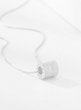 法国coopkoop滴釉滚珠项链女简约气质锁骨链新款轻奢小众高级感