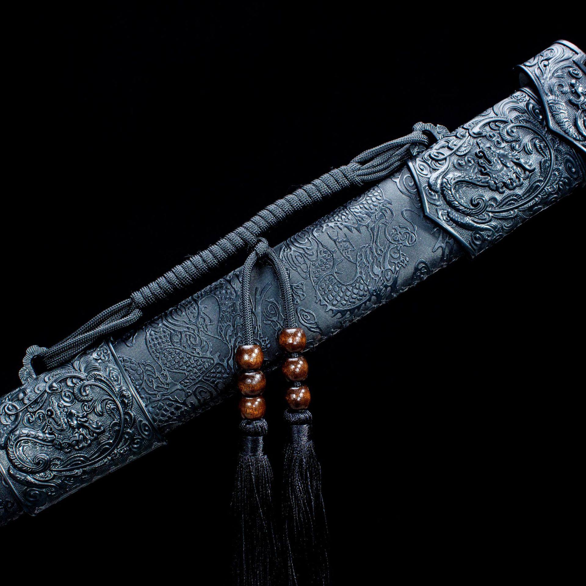 龙泉市刀剑高锰钢一体影视战刀双手刀清腰刀传统宝剑冷兵器未开刃,淘宝优惠券,粉丝福利购,淘宝优惠卷