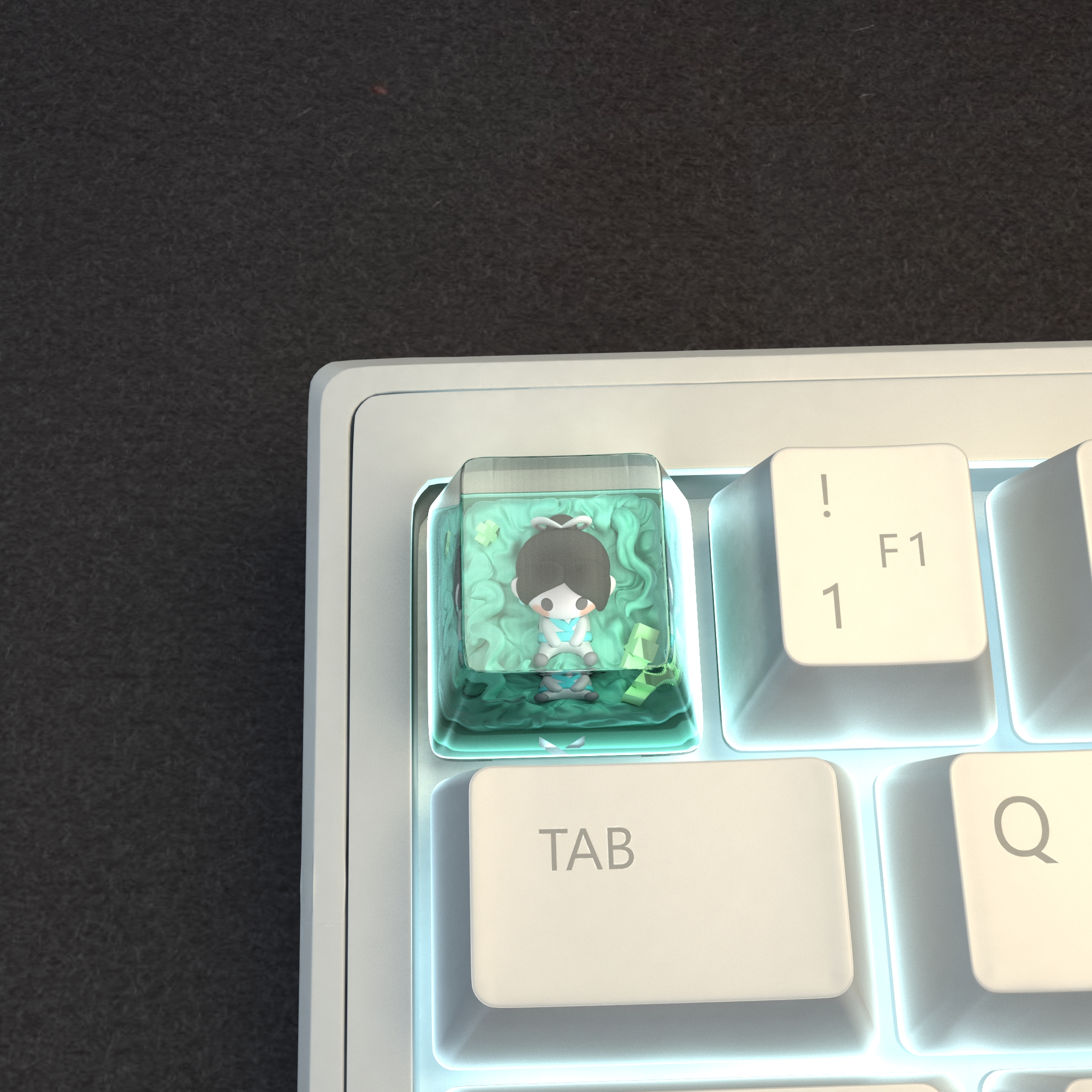 无畏契约键帽贤者键帽瓦罗兰特键帽机械键盘不死鸟慕蝶爆能器esc - 图1