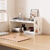Desktop hole board storage rack student bookshelf storage rack