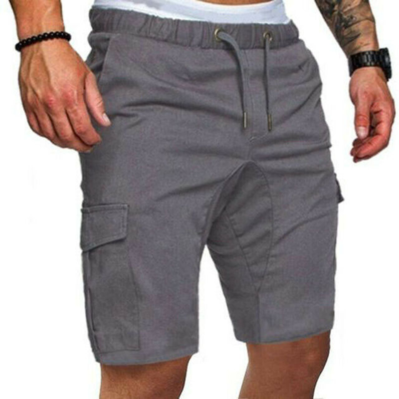 Lace up casual vintage shorts for men系带休闲时尚复古短裤男-图3