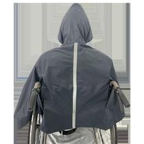 High Gear Wheelchair Special Raincoat Accessories Disabled seniors windproof and waterproof rain cape Rain cover