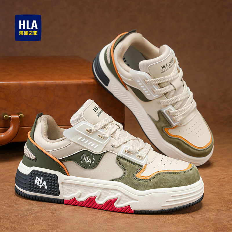 海澜之家男鞋真皮冬季运动休闲板鞋青少年学生加绒保暖鞋子男棉鞋,淘宝优惠券,粉丝福利购,淘宝优惠卷