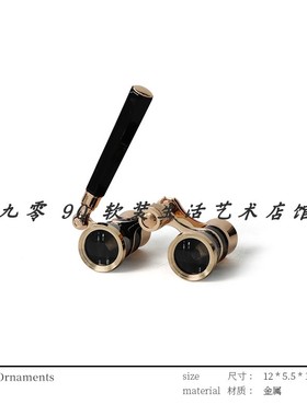 样板房卧室飘窗书桌男女主旅游摄影音乐主题软装收纳饰品组合摆件