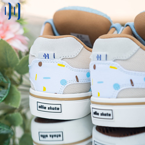 顽刻官方面包鞋magic 麦旋风BAKE长毛绒低帮男女国潮滑板鞋 - 图3