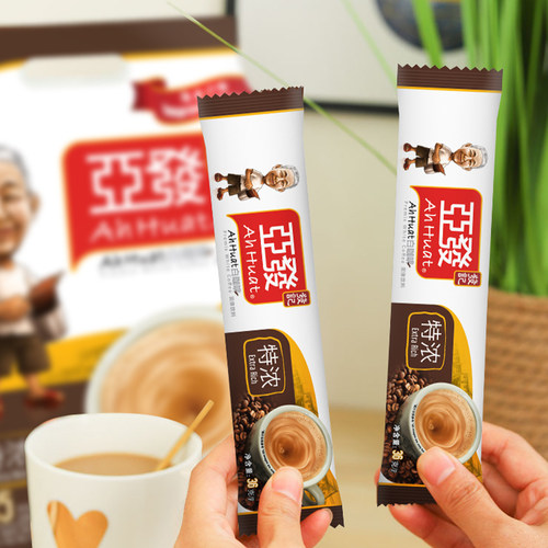 亚发马来西亚进口特浓三合一白咖啡15条原装速溶咖啡 0胆固醇 - 图3