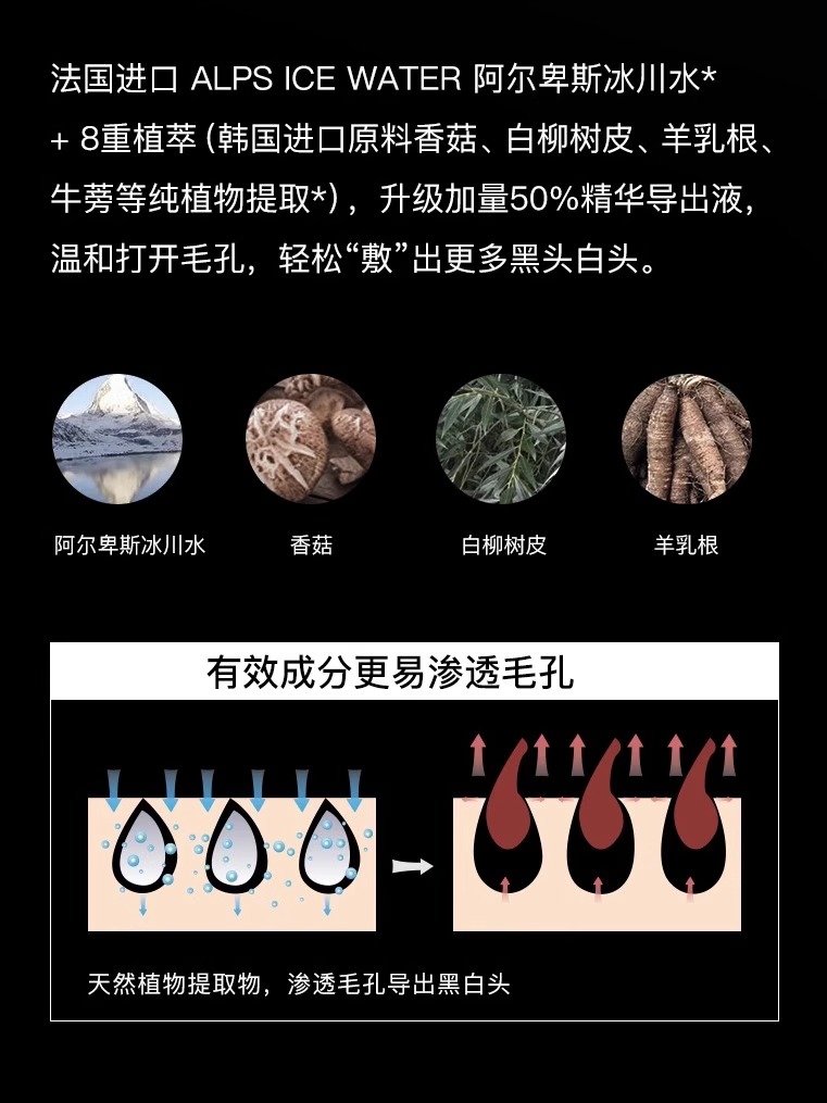 rnw鼻贴敷出黑头膜导出液粉刺闭口深层清洁收缩毛孔面膜贴修护 - 图1