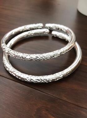 新款如意金箍棒手镯个性霸气实心