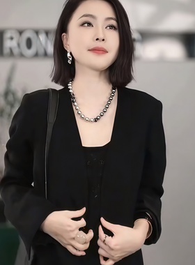 冷淡风素珠项链高级感轻奢锁骨链