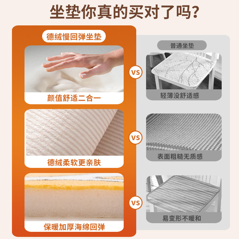 喜庆新中式坐垫创意卡通红木沙发椅垫毛绒座垫圈椅餐椅太师椅椅垫,淘宝优惠券,粉丝福利购,淘宝优惠卷