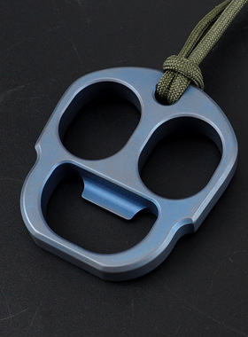 tc4钛合金指虎防身自卫工具装备