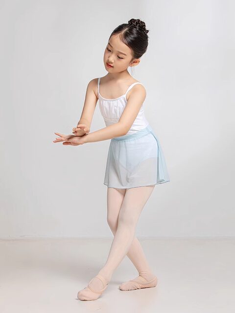 Sansha children's dance skirt art test short skirt practice skirt
