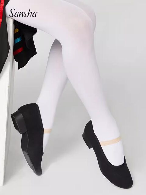 Sansha grade examination shoes, teacher shoes, folk dance shoes, canvas training shoes, ballet shoes