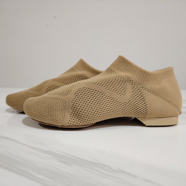 Sansha mesh dance shoes, lace-free, soft sole, low top