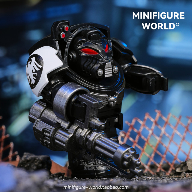 Warhammer 40K Terminator War Chess Star Warrior Space Wolf Temple Third Party Building Blocks Minifigure Assembled Toy