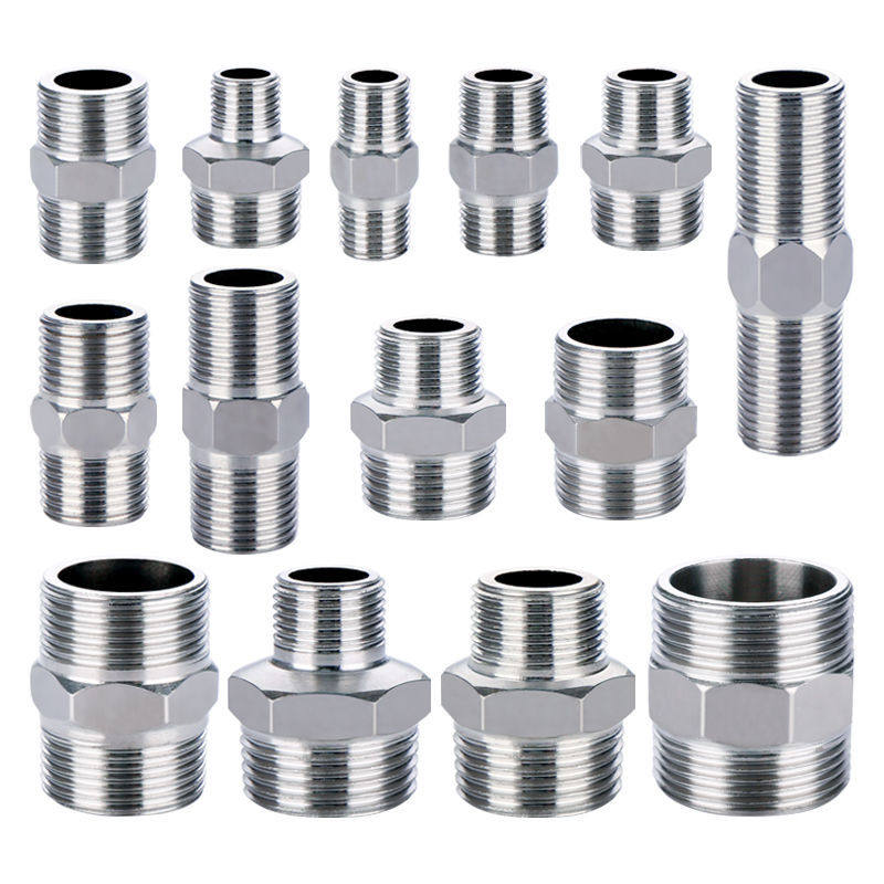 不锈钢双外丝直接3分变4分转6分1寸对丝加长变径对接水管接头配件,淘宝优惠券,粉丝福利购,淘宝优惠卷