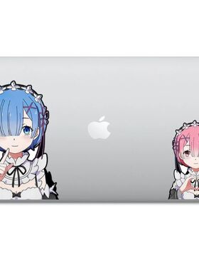 蕾姆拉姆3D渐变贴纸幻术贴纸