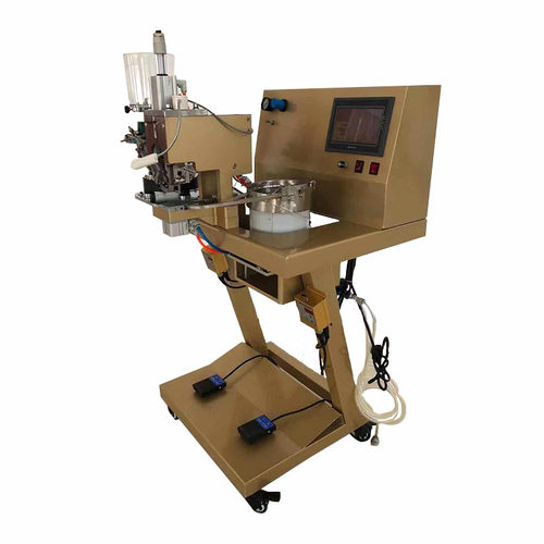 康达 KD-198-E全自动菠萝钉扣钉珠机 箱包皮带饰品通用钉扣机 - 图3