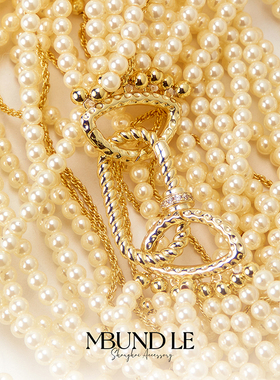 摩邦珠宝绮遇·西窗竹项链