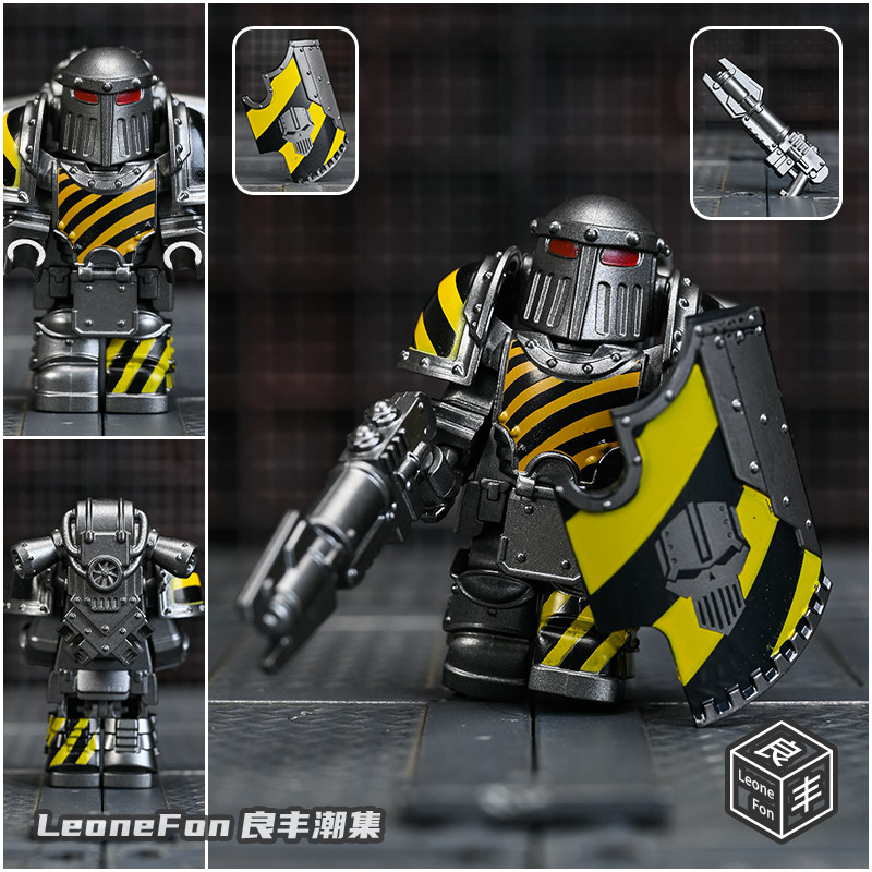 战锤系列阿斯塔特MK3积木拼装人仔玩具手办星际战士钢铁勇士礼物 - 图3