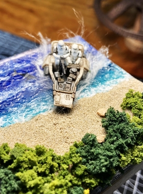 手工微缩景观模型手办创意摆件