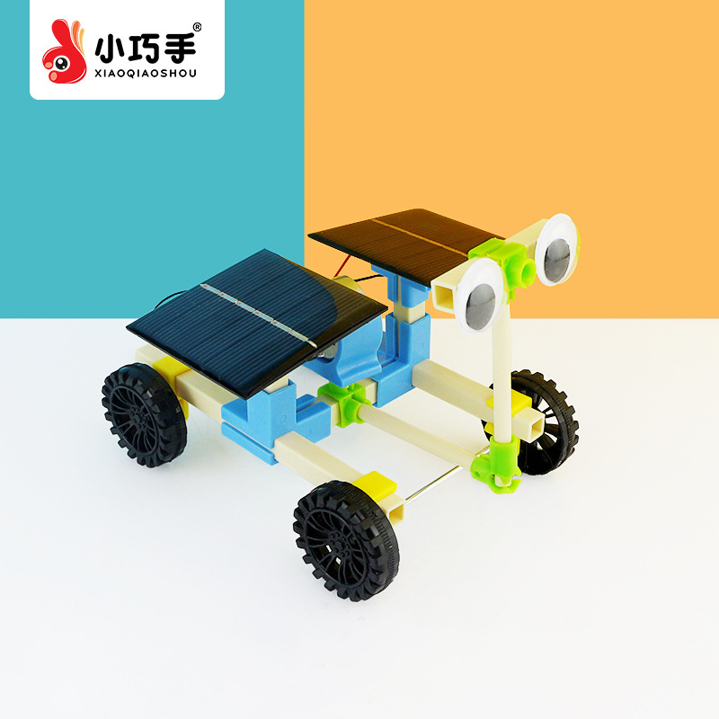 太阳能车 科学实验模型 学生创新科技小制作发明 月球车DIY材料包 - 图1