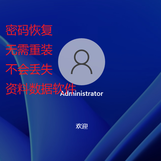 win11win10win7w系统定制U盘电脑开机密码重置恢复出厂设置