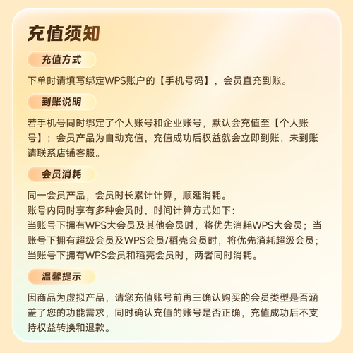 WPS超级会员1年 PDF编辑官方正版365G云空间AI生成PPT 手机号直充 - 图0