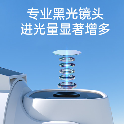 4G夜视全彩高清监控摄像影头360度无死角室内外WIFI家用远程手机 - 图2