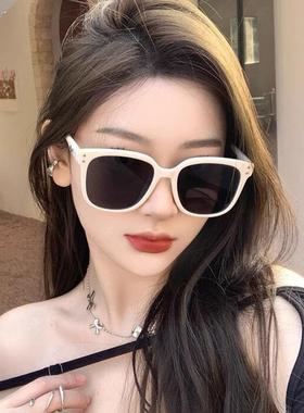 2024新款gm奶白色墨镜女高