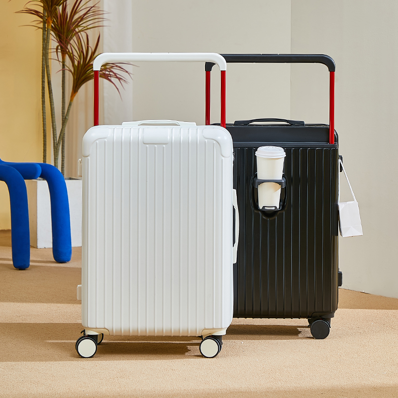 2025新款行李箱女高颜值结实耐用登机20/24寸拉链拉杆箱男宽拉杆 - 图2