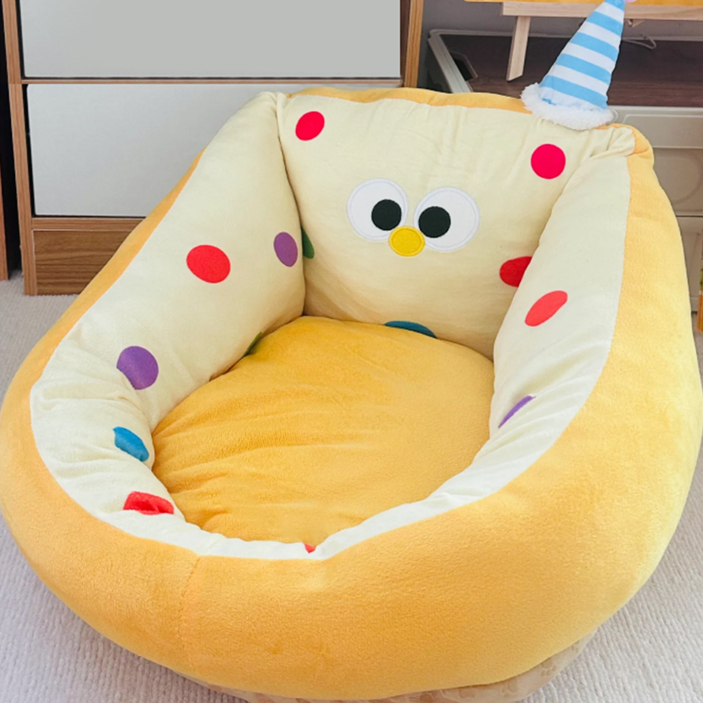 Lazy little sofa cute tatami bedroom floor chair cushion bay window futon children's bedside girl's cushion