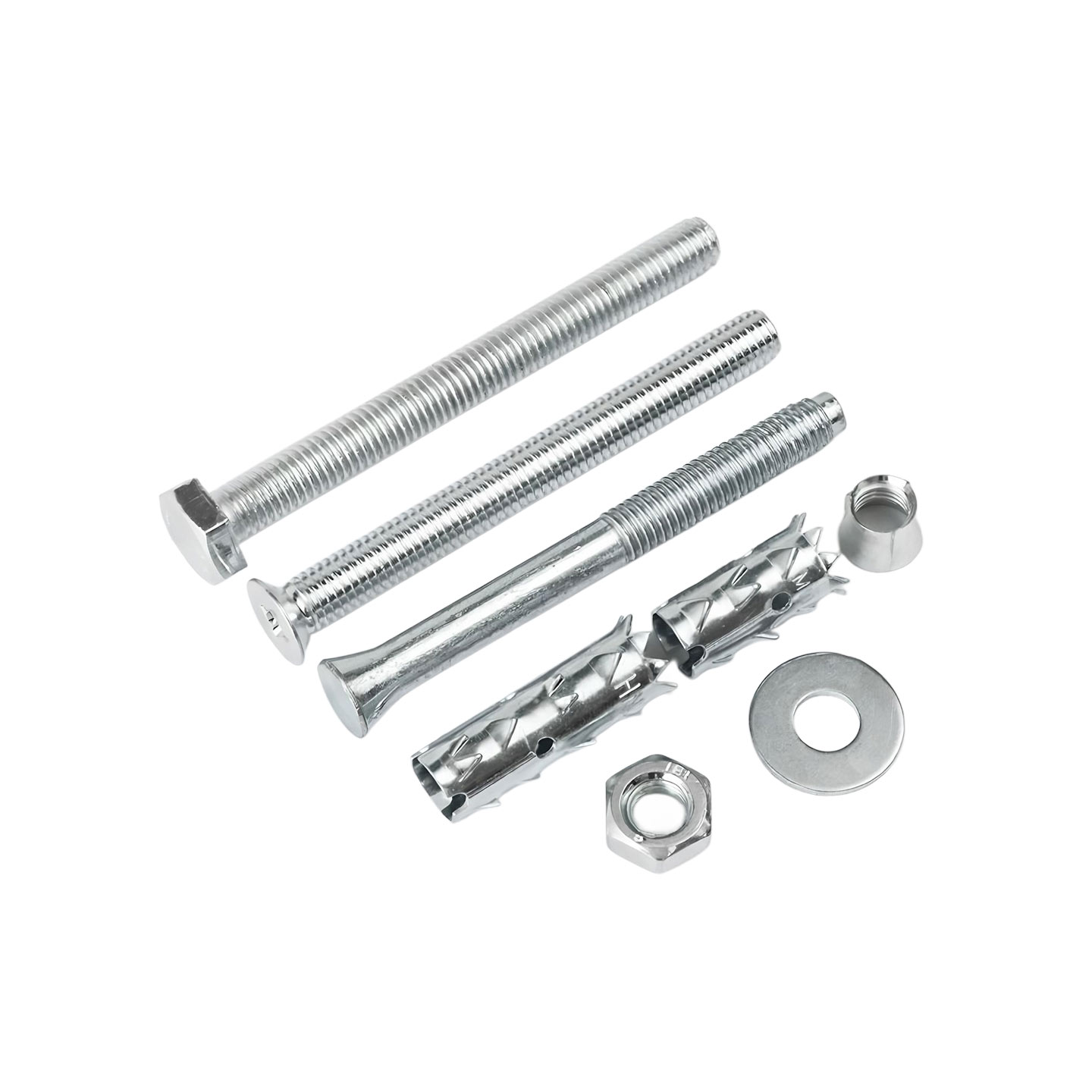 穿山刺膨胀螺丝空心砖泡沫墙专用倒刺膨胀螺丝鱼鳞拉爆膨胀螺栓M8 - 图3