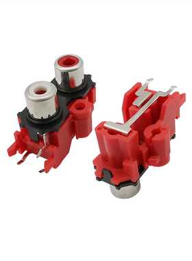 2Pcs 2 4 6 Hole RCA Female Socket AV Audio Video Plug Jack C