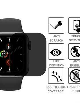 1/3/5PCS Privacy Screen Film For Apple Watch Series 5 44mm P