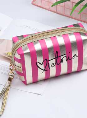 1Pcs Waterproof Laser Cosmetic Bags Women Make Up Bag PVC Po