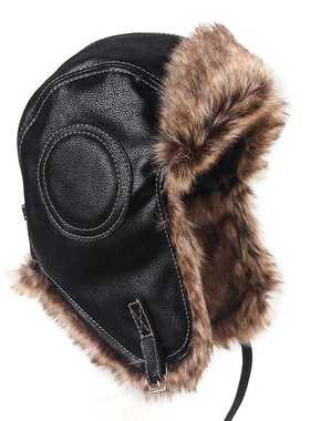 Men's Winter Hat Ushanka Trapper Bomber Hat Men 2022 Soft Le
