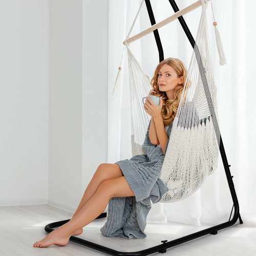 Costway Adjustable Hammock Chair Stand For Hammocks Swings - 图1