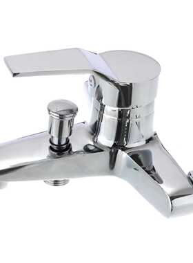 Wall Mounted Bathtub Faucet Zinc Alloy Chrome Bath Shower Mi