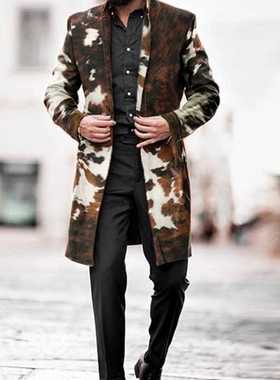 2022 autumn and winter foreign trade pop men's medium and lo