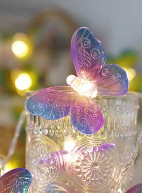 Butterfly LED Fairy String Lights Battery USB Operated Weddi